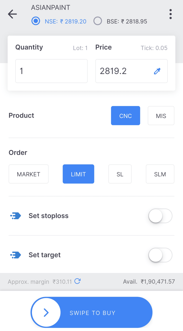 Buy Shares on Zerodha Long Term