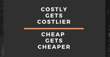 Costly Costlier Cheap Cheaper