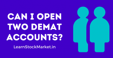 Open Two Demat Accounts