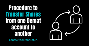 Transfer Shares from Demat Account