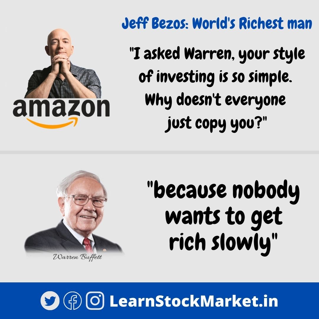 Warren Buffett - Jeff Bezos